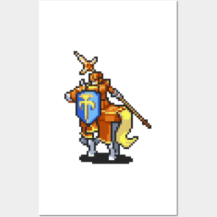 Paladin Fighting Sprite Posters and Art